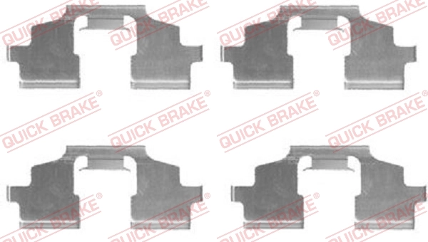 Accessory Kit, disc brake pad